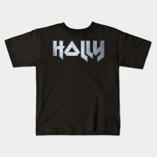 Heavy metal Holly Kids T-Shirt